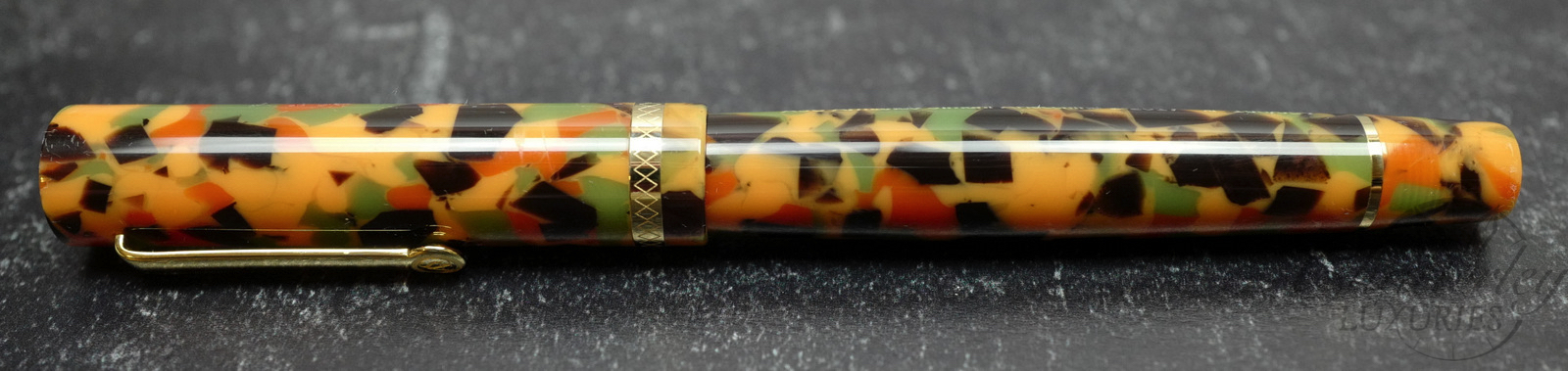 Armando Simoni Club Arlecchino 2 Limited Edition Celluloid Fountain Pen - Image 2
