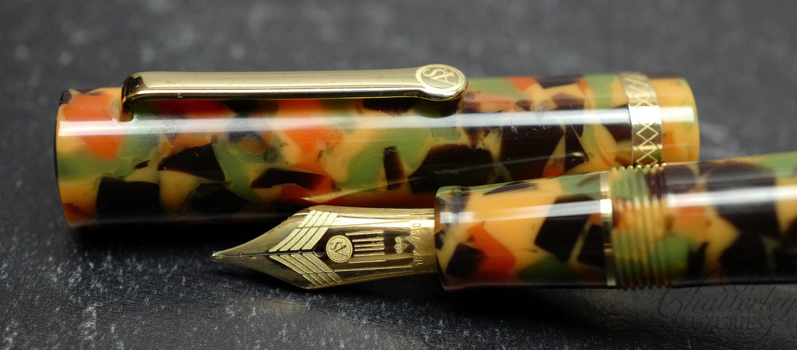 Armando Simoni Club Arlecchino 2 Limited Edition Celluloid Fountain Pen
