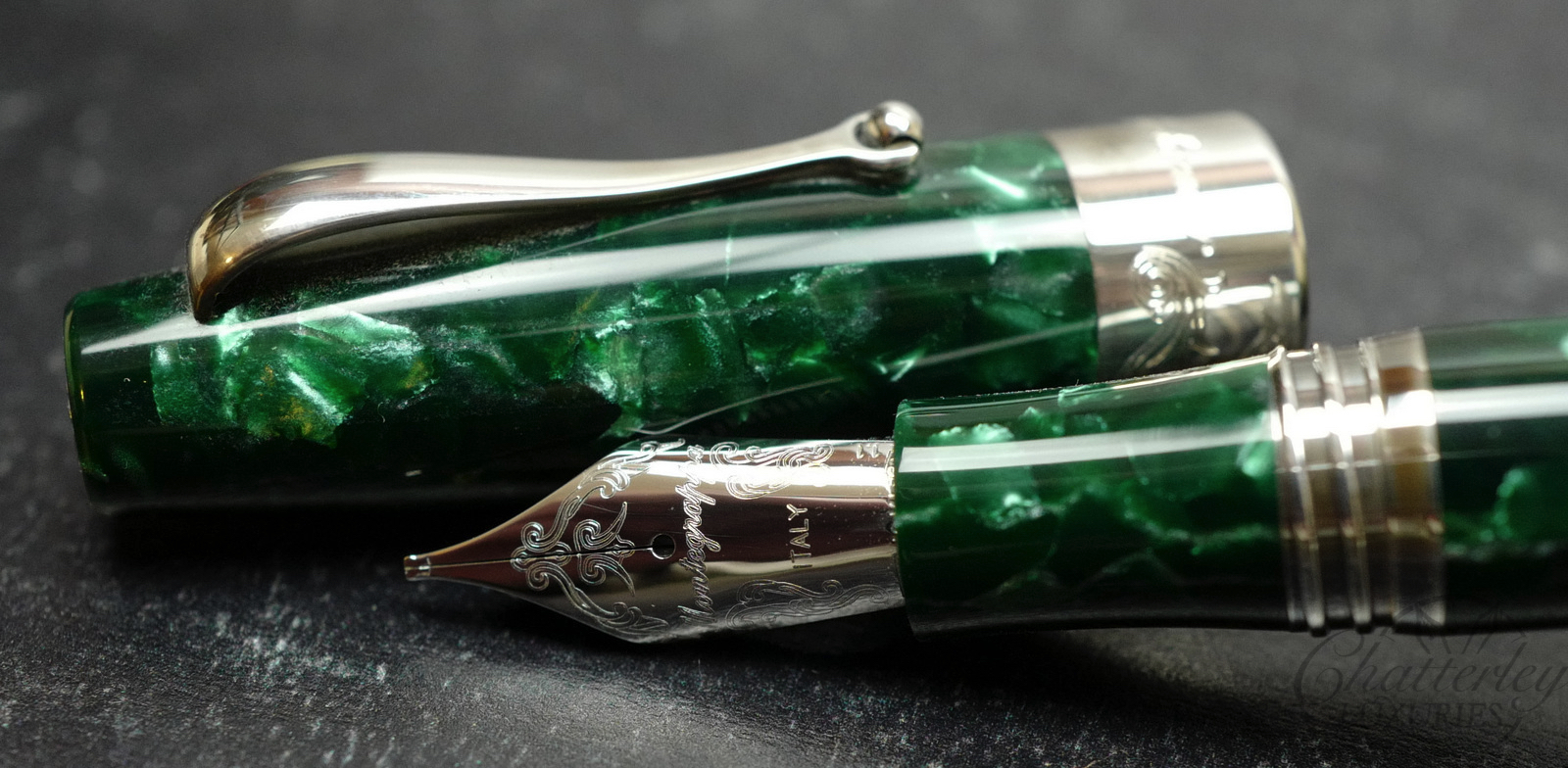 Montegrappa Extra 753 La Verde Roma limited edition Fountain Pen