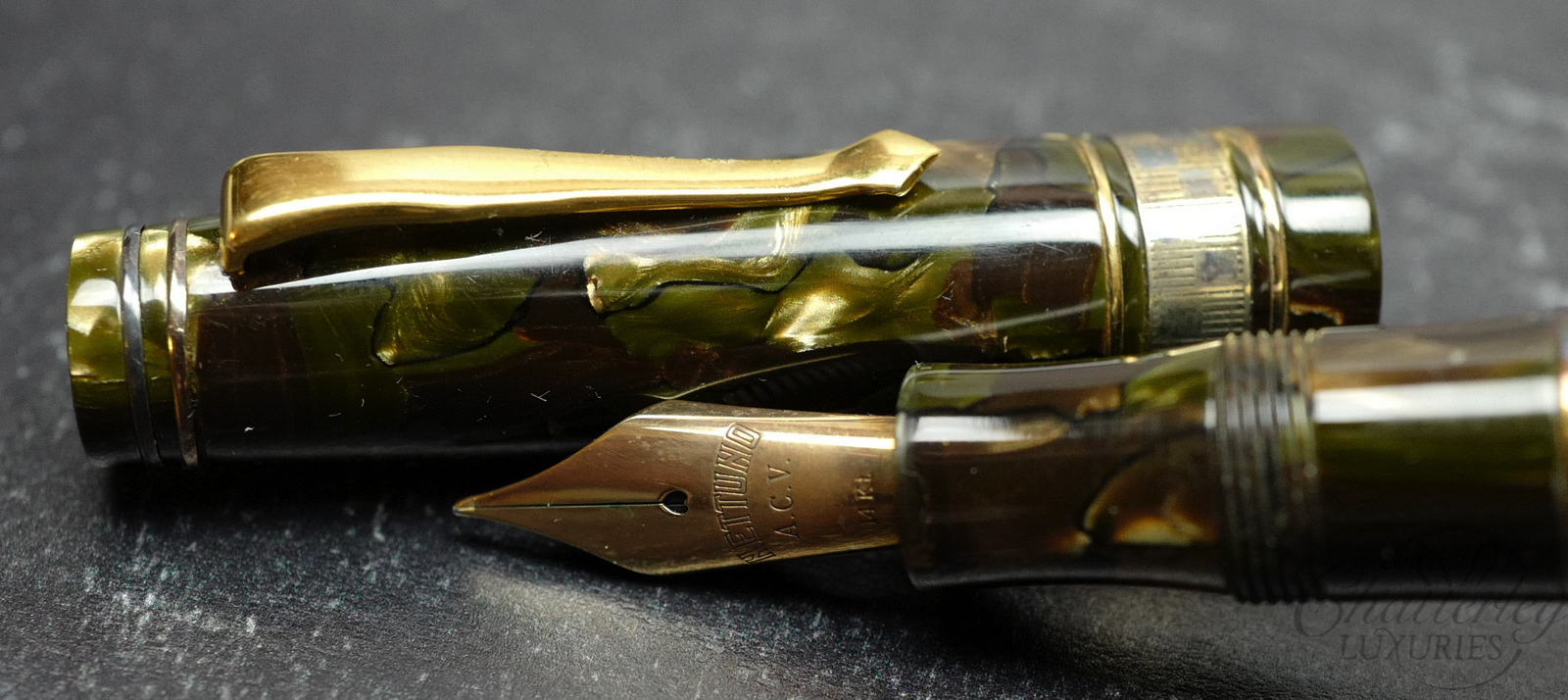 Nettuno Superba Celluloid Fountain Pen