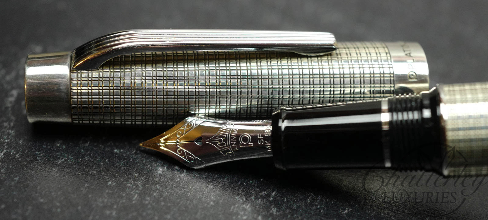 Platinum 100th Anniversary ‘THE PRIME’ Fountain Pen – Solid Silver Limited Edition
