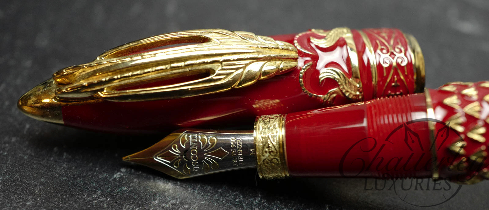 Visconti Limited Edition Golden Man Fountain Pen