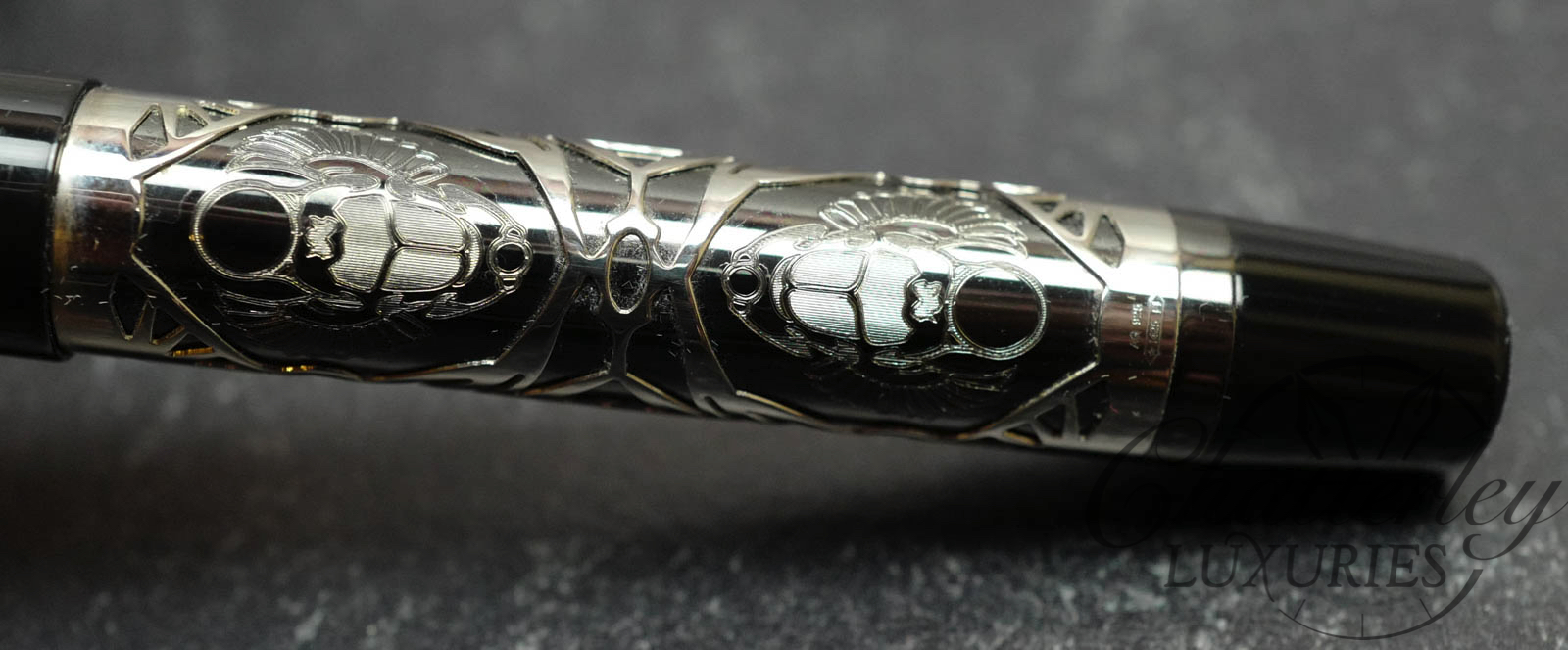 Visconti Cheope Silver Overlay Limited Edition Fountain Pen