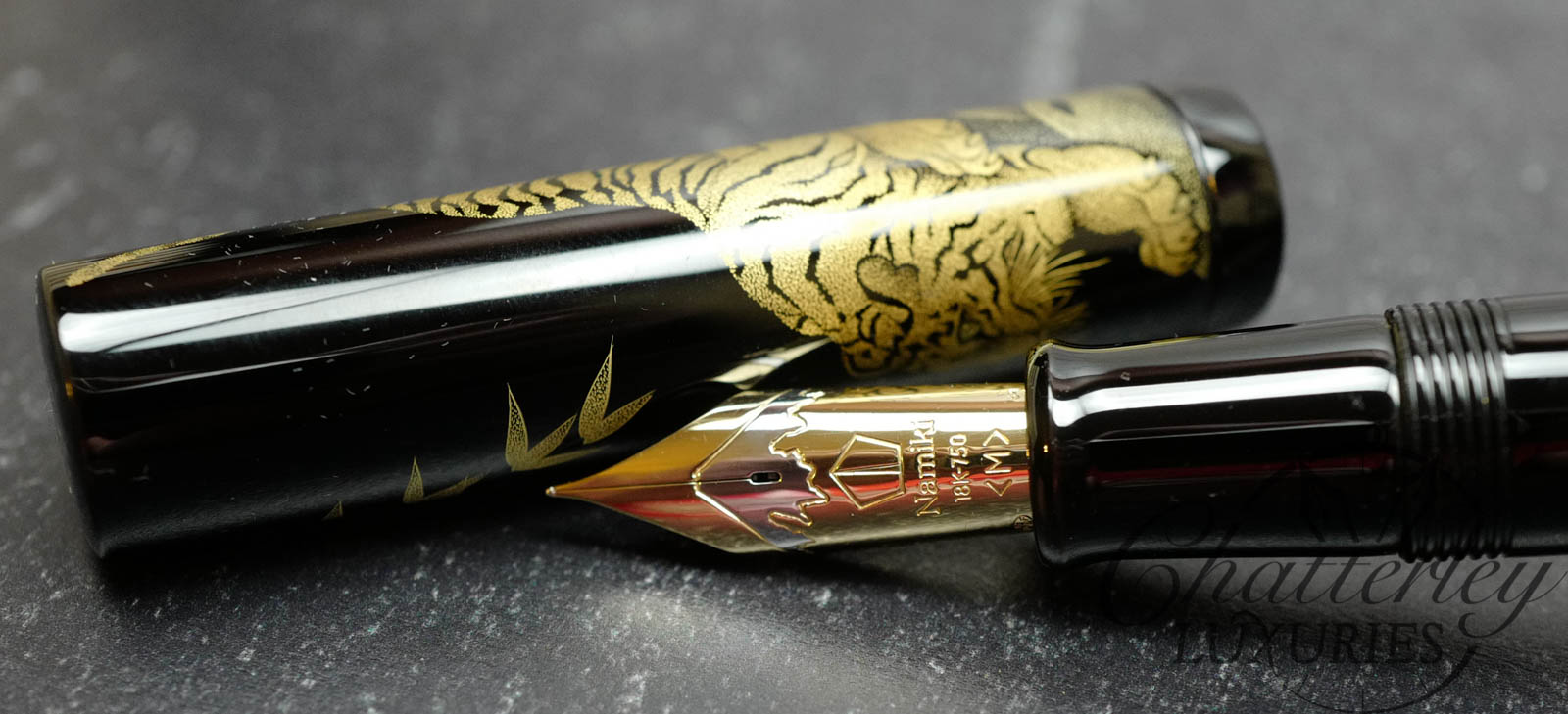 Namiki Emperor Chinkin Tiger Fountain Pen