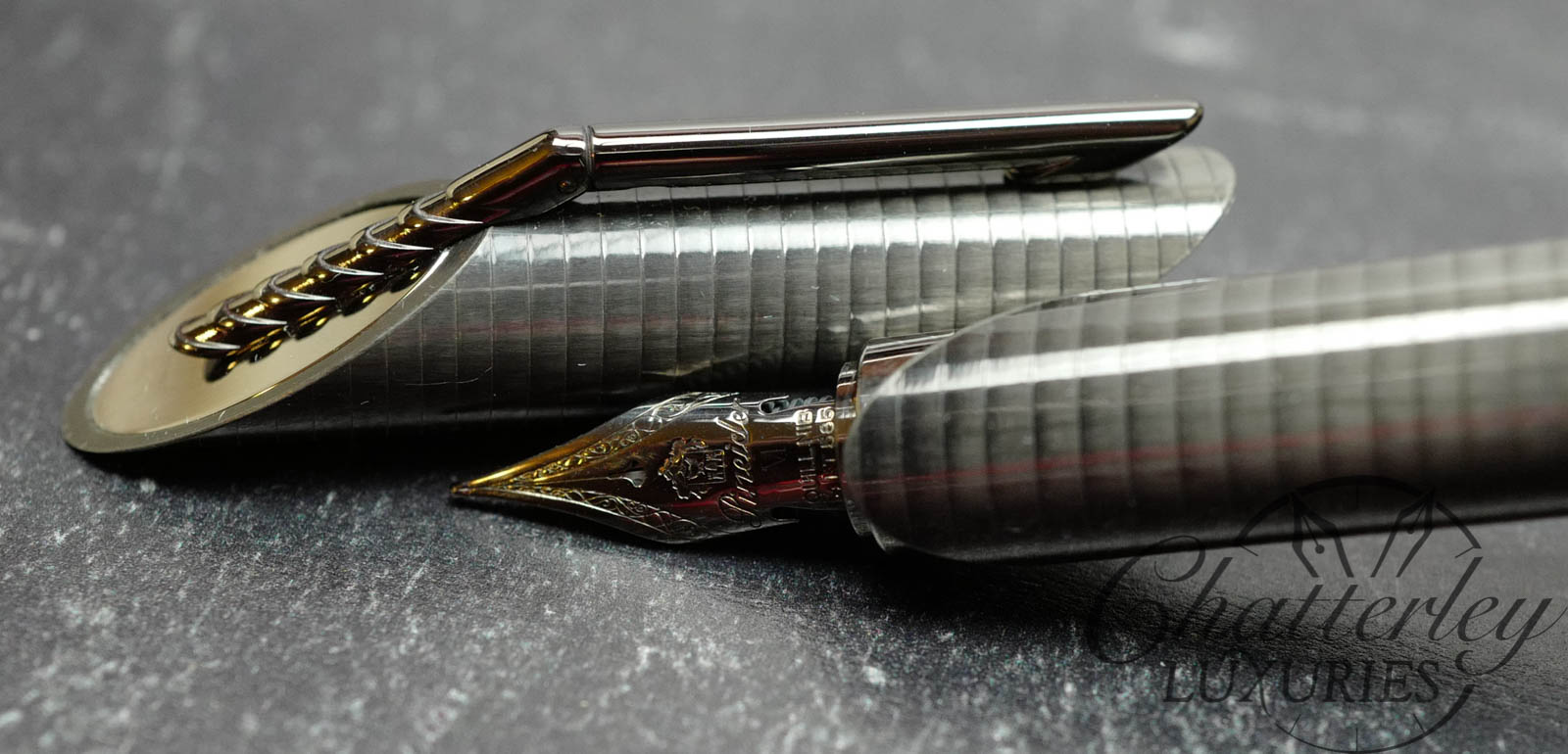 Pineider Back to the Future with Black Trim Limited Edition Fountain Pen