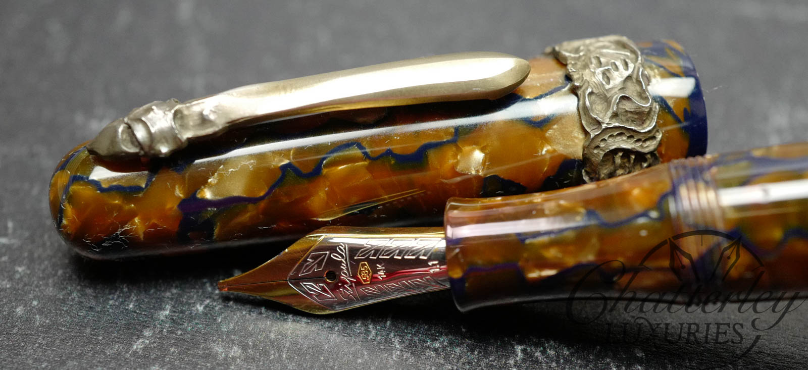 Chatterley Stipula Etruria Mila Gold Rush Limited Edition Fountain Pen #01/20