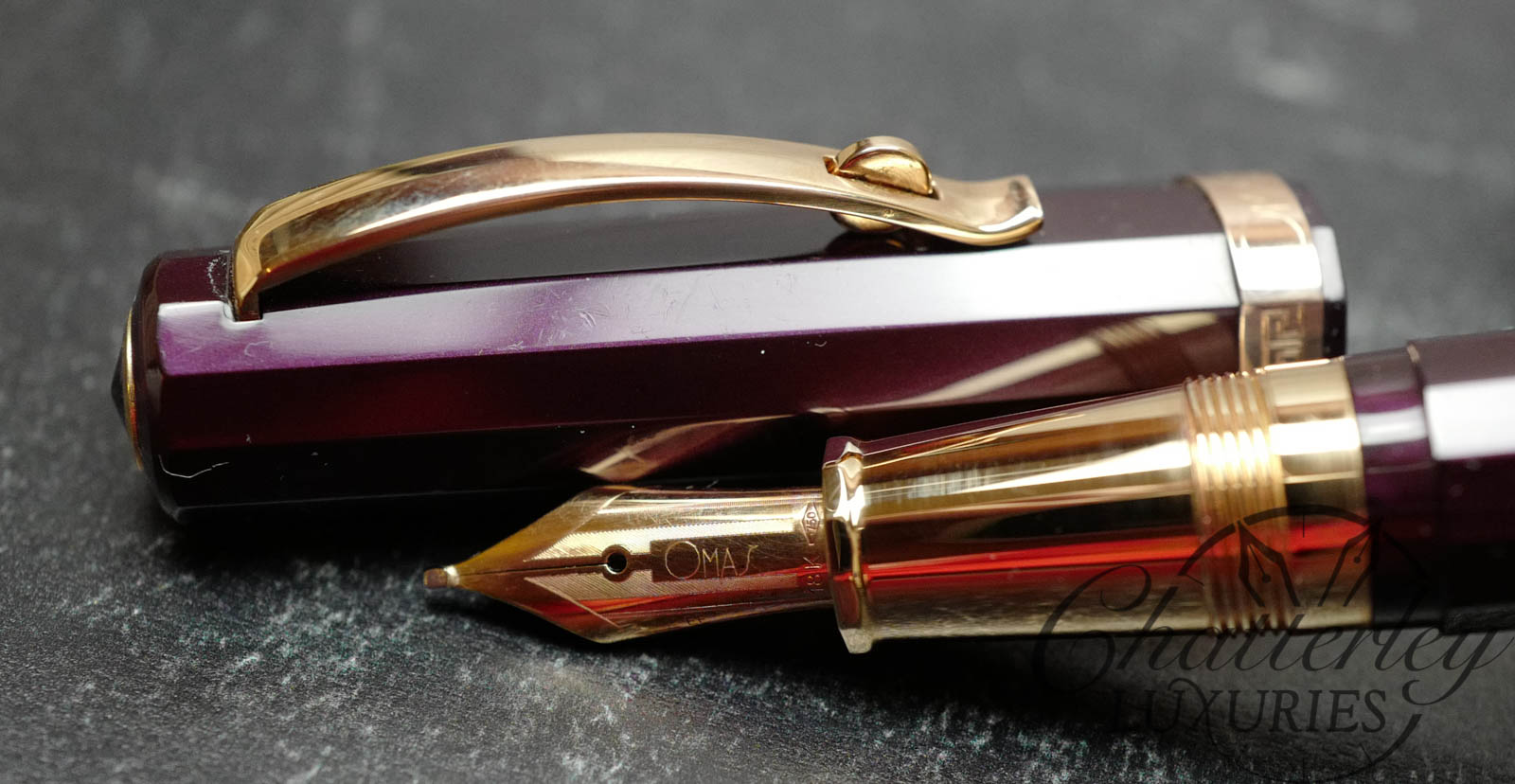 Omas Arte Italiano Paragon Maroon Fountain Pen