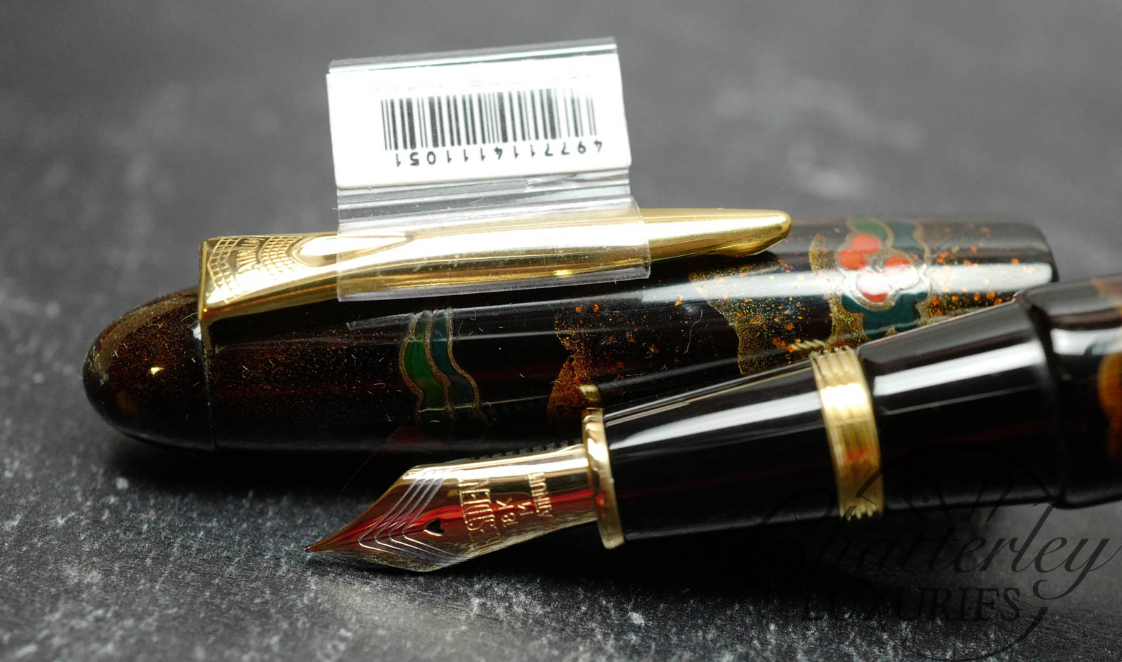 Platinum Urushi Izumo Yagumonuri Fountain Pen