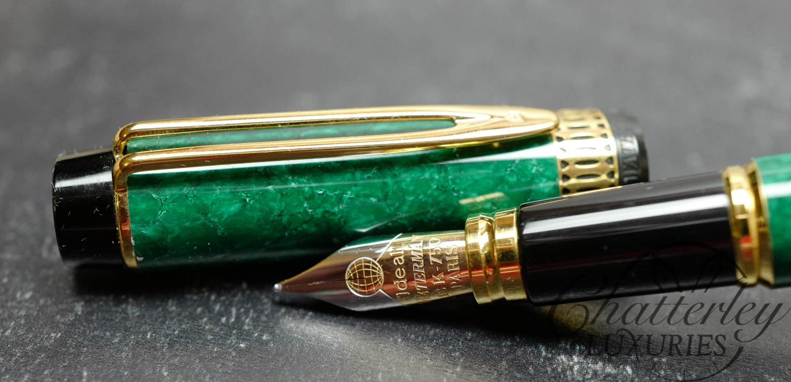 Waterman MAN 100 Patrician Emerald Green GT Fountain Pen