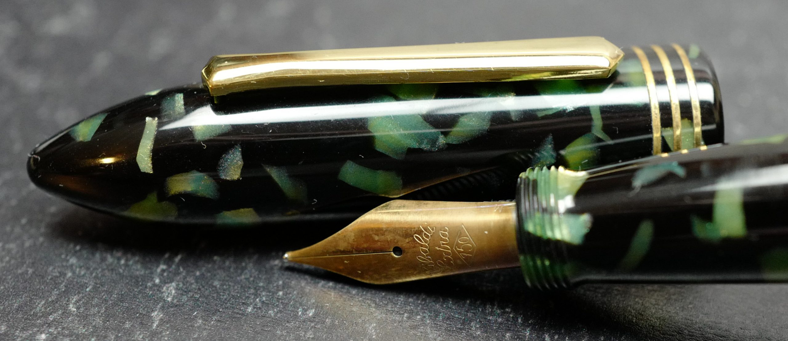 Tibaldi Gran Sasso Celluloid Fountain Pen