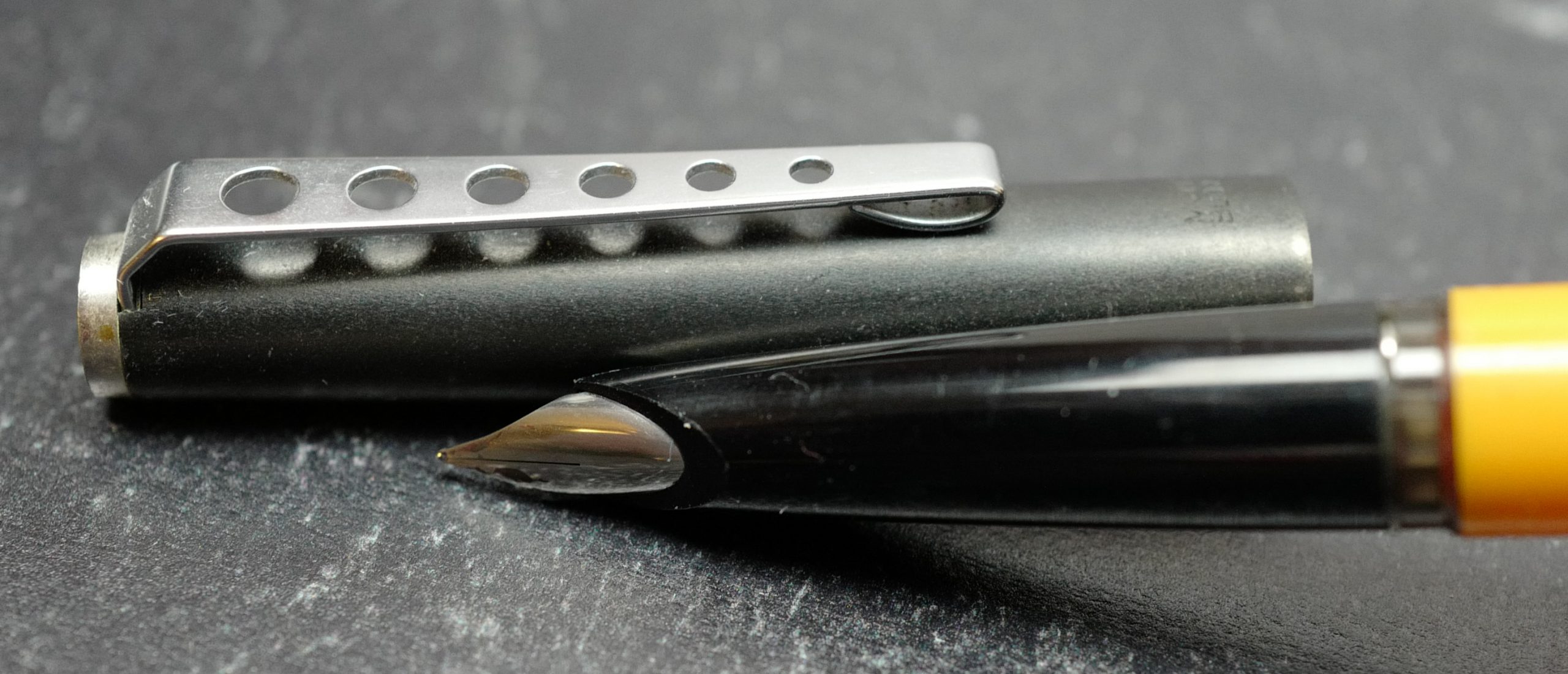 Montblanc Carrera Orange & Black Fountain Pen