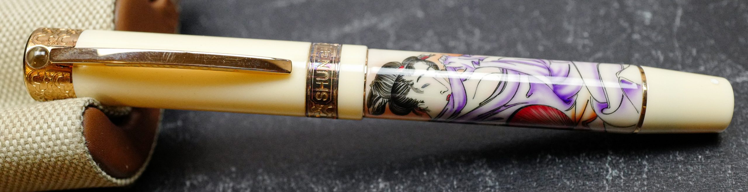 Visconti Erotic Art Shunga Limited Edition Rollerball - Image 2