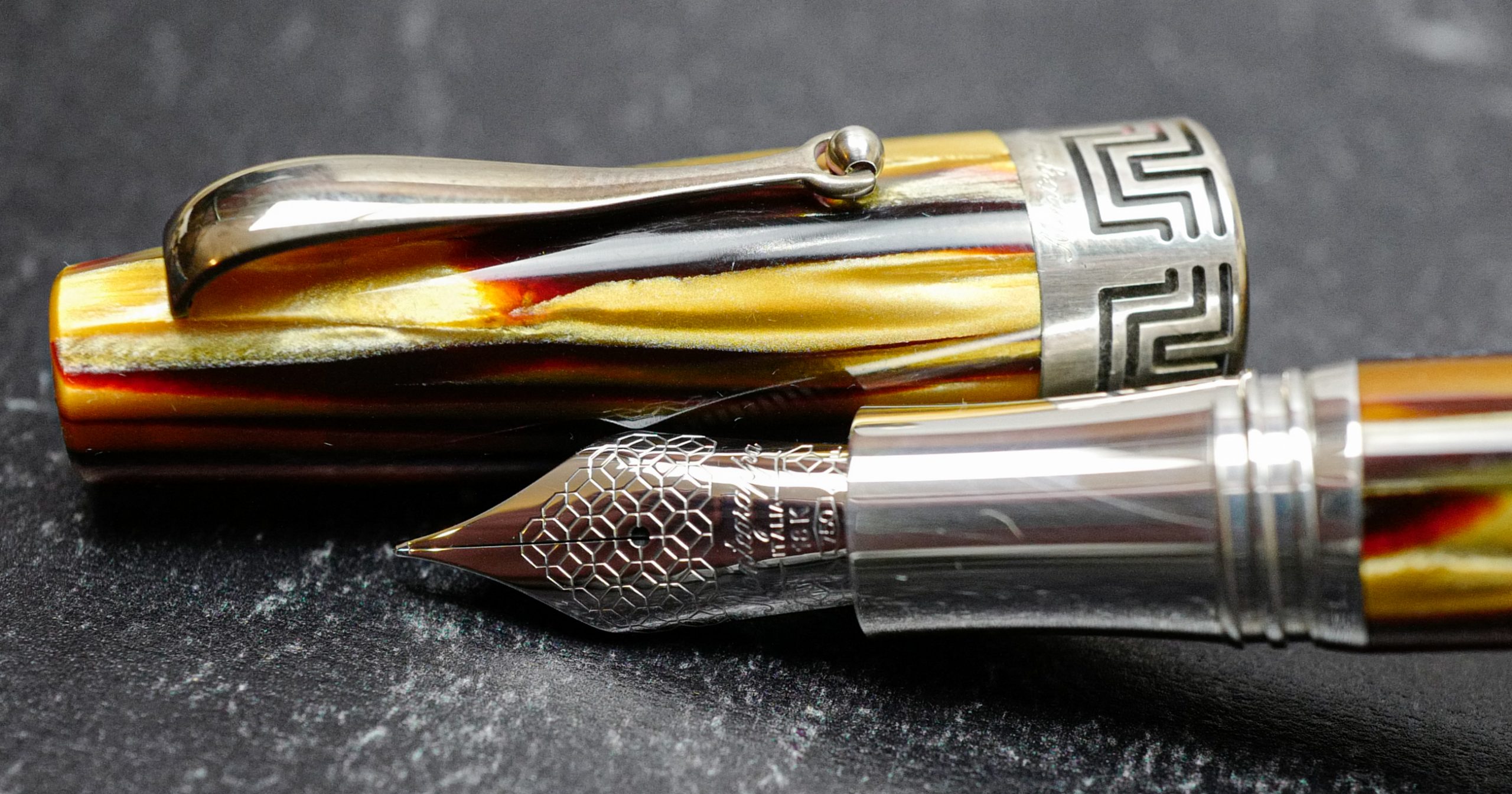 Montegrappa Extra 1930 Turtle Brown Fountain Pen