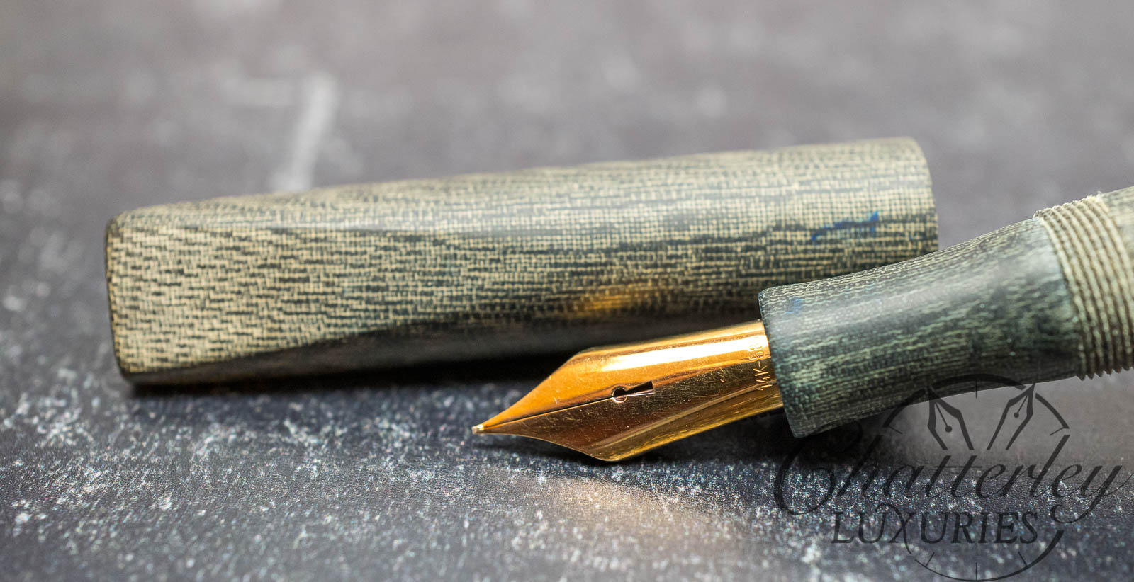 Newton for Chatterley Prospector in Micarta Limited Edition Fountain Pen