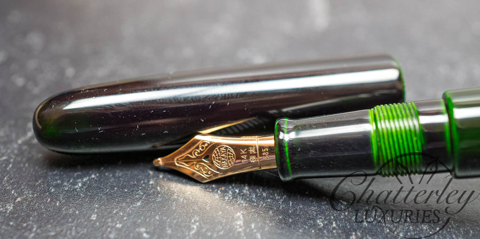 Nakaya Portable Cigar Midori Fountain Pen
