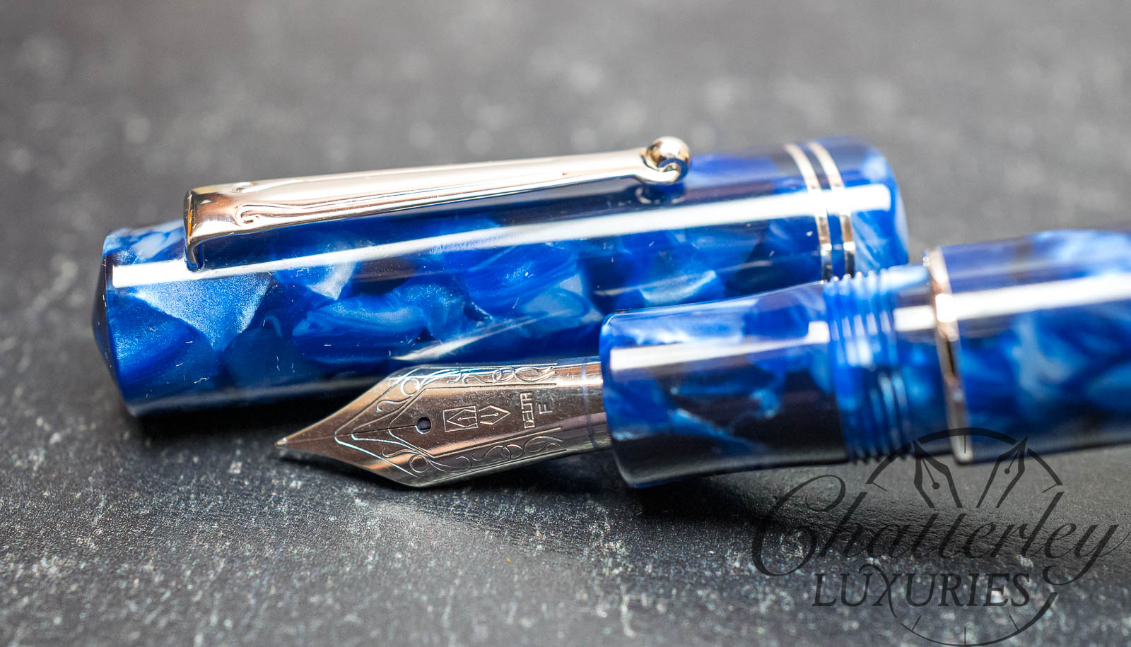 Delta Journal Blue Fountain Pen