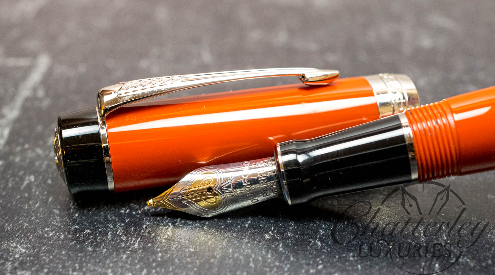 Parker Duofold Centennial Big Red Fountain Pen