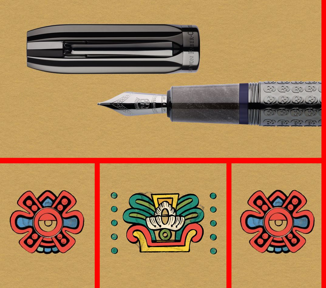 Graf von Faber-Castell Pen of the Year 2022 Aztecs Fountain Pen