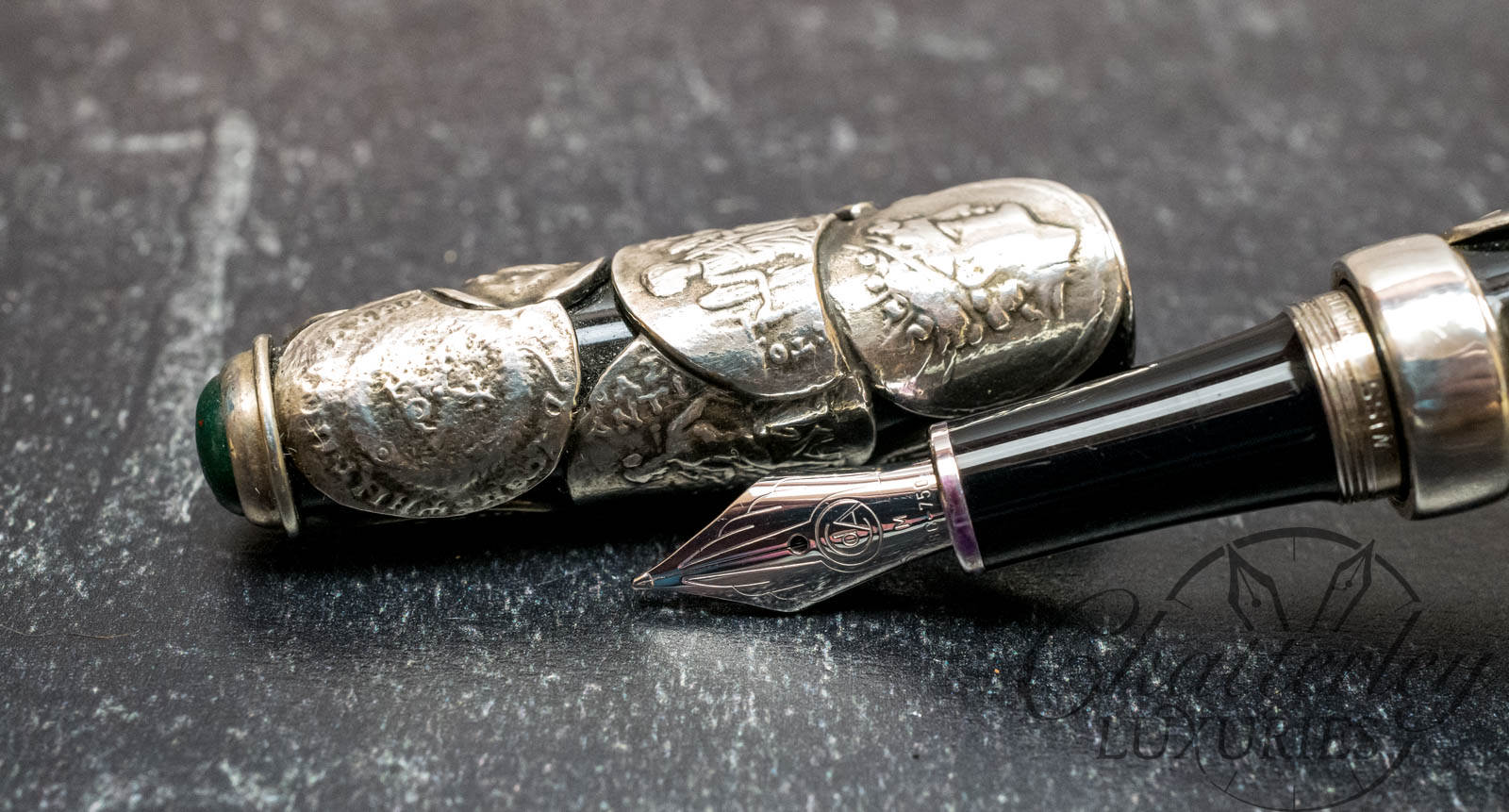 Edouard Jud Roman Coin Fountain Pen