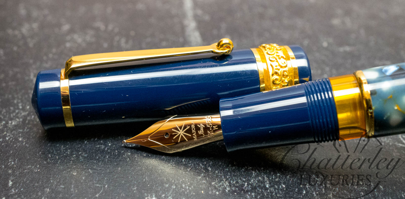 Closeout - Maiora Alpha K Amalfi Fountain Pen with 14k Nib