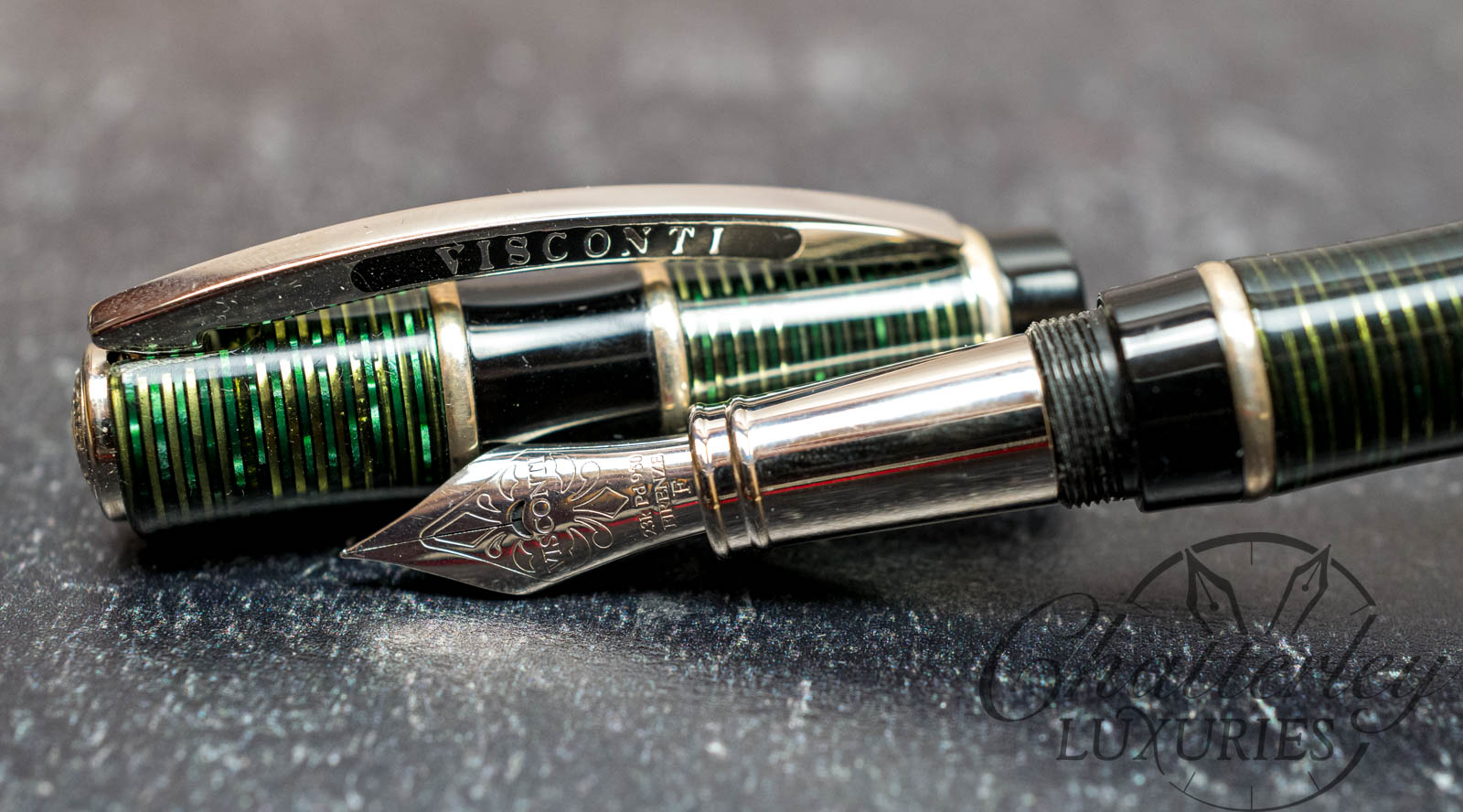 Visconti Asia Green Bamboo Limited Edition Fountain Pen