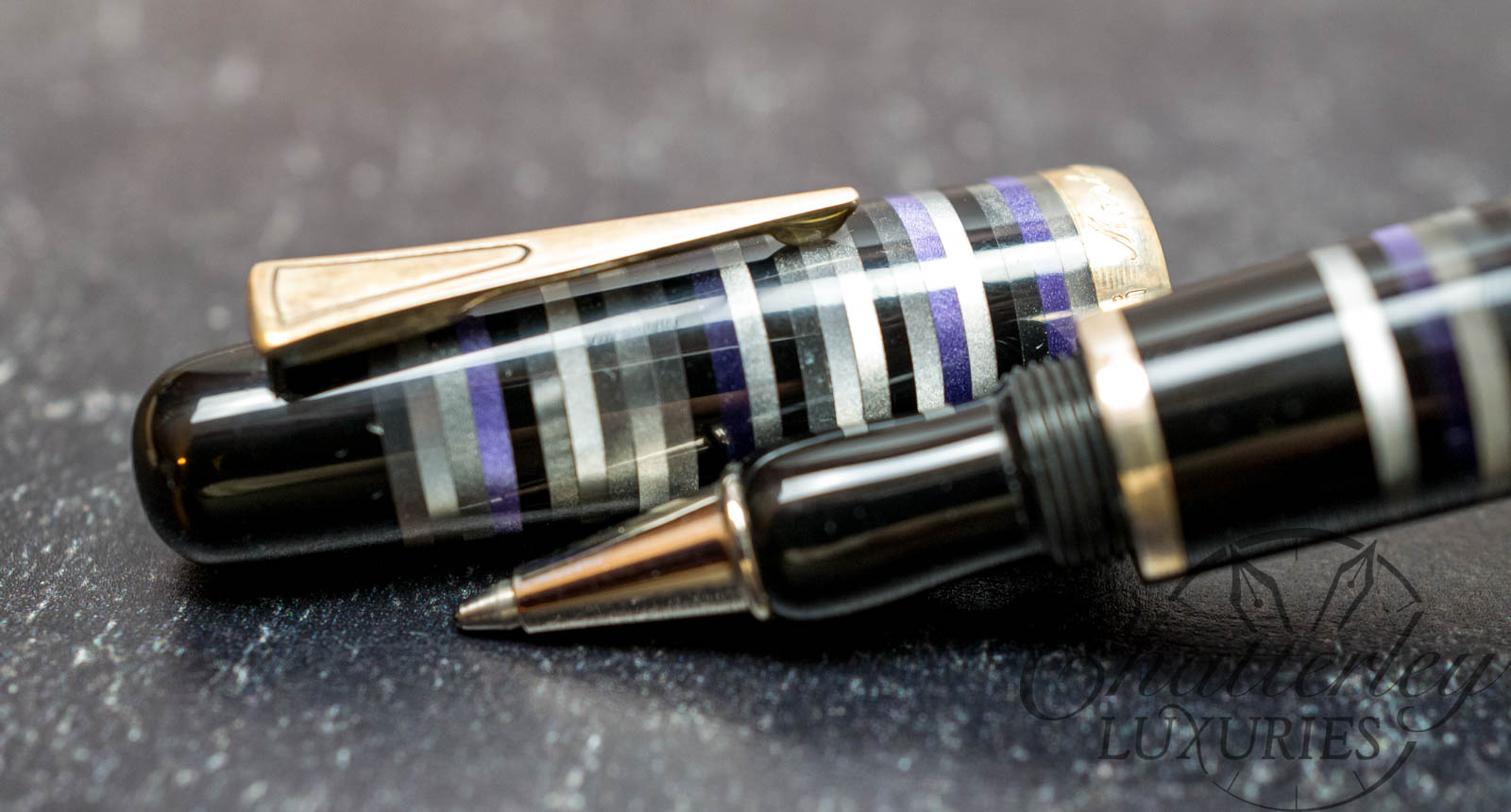 Marlen Paris Rings Purple Rollerball