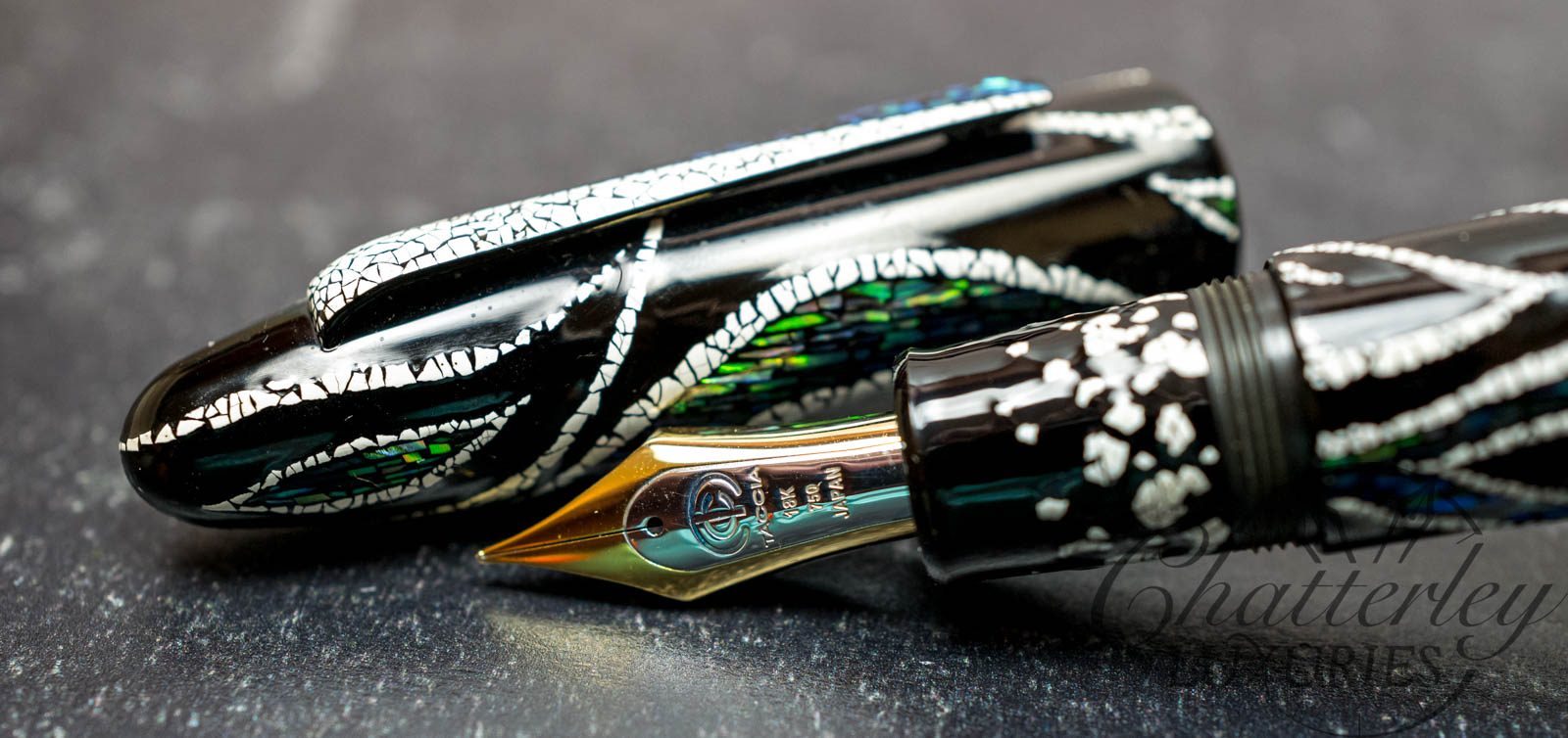 Taccia Limited Edition Miyabi Empress King Of Pen Fossils in the Sky Prototype Fountain Pen