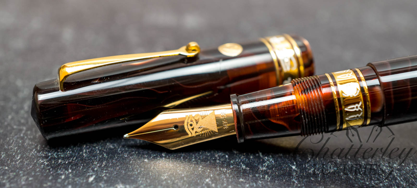 Armando Simoni Club Oversized Bologna Extra Egyptian Series King Tutankhamun Fountain Pen