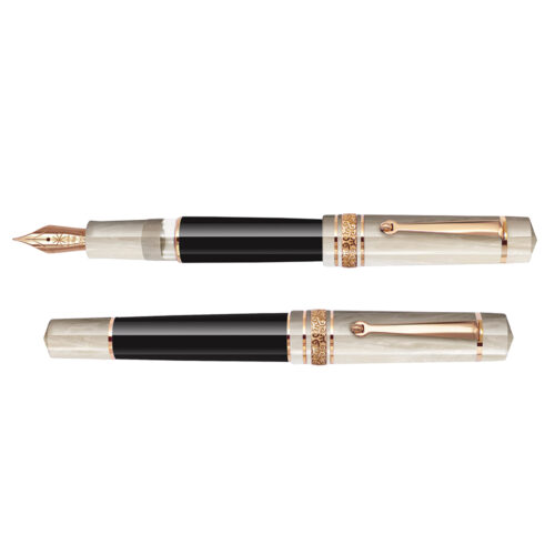 Closeout - Maiora Alpha Notte Luna Fountain Pen with 14k Nib