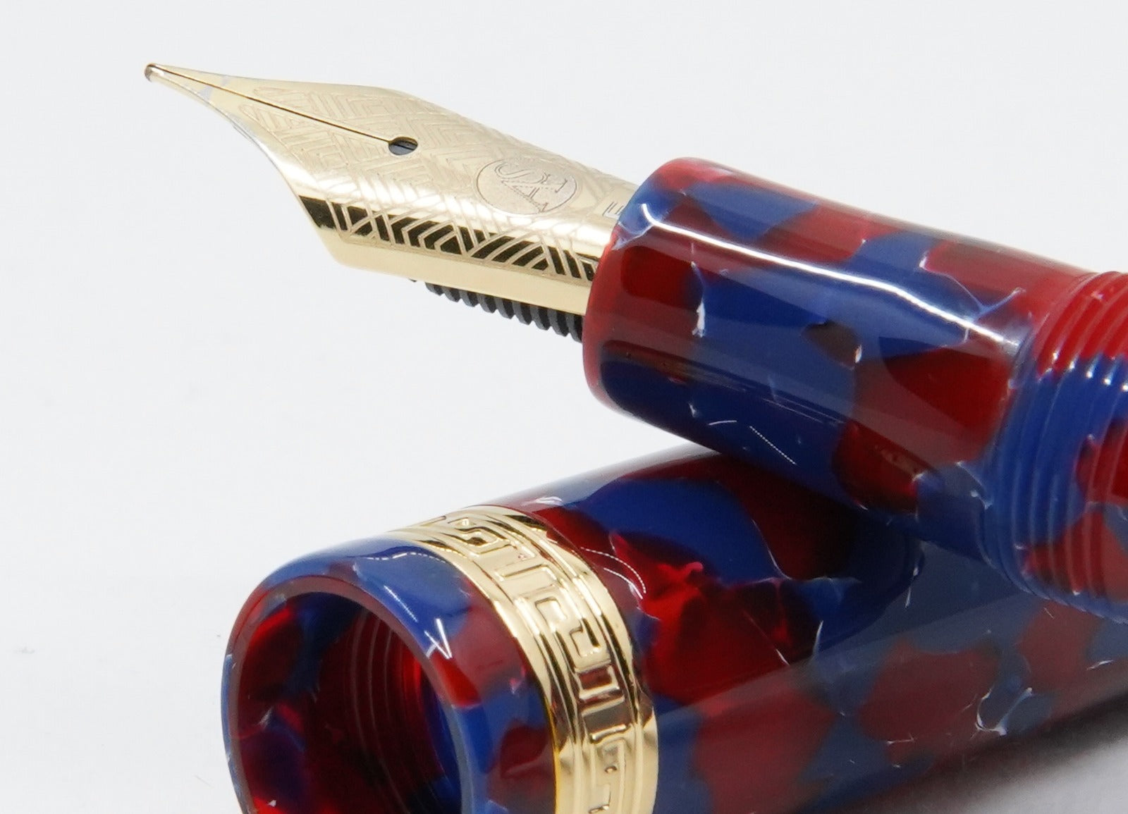 Armando Simoni Club Studio Blue Coral Fountain Pen