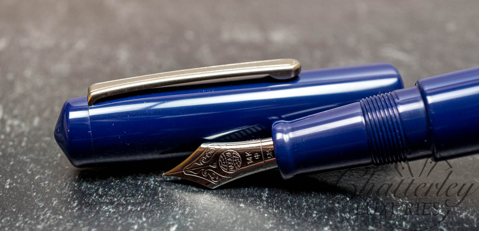 Nakaya Long Piccolo Purple Fountain Pen
