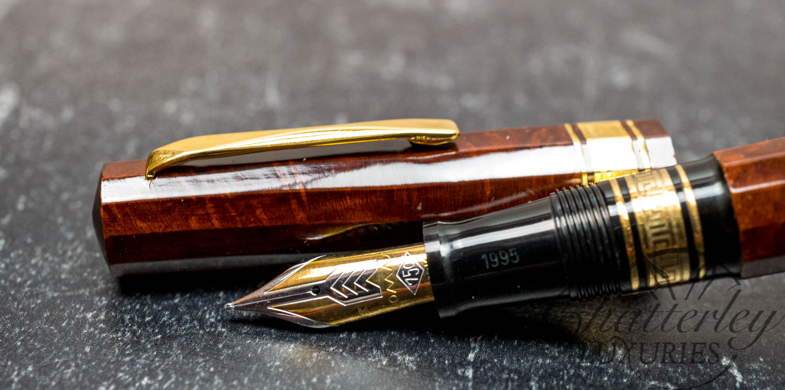 OMAS Cristoforo Colombo II Limited Edition Fountain Pen in Briarwood