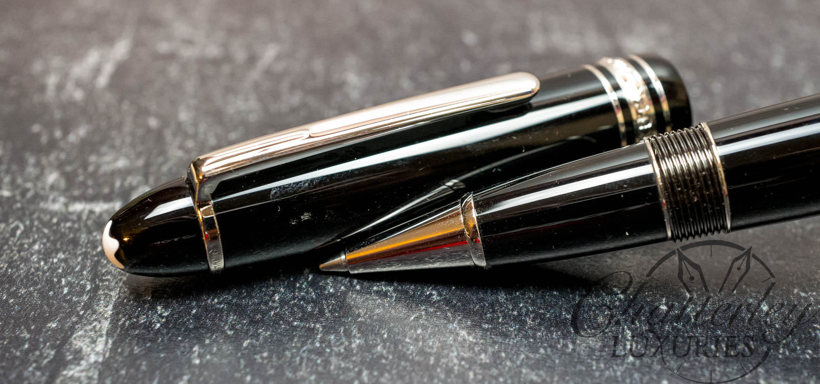 Montblanc Meisterstuck LeGrand Rollerball with Platinum Trim
