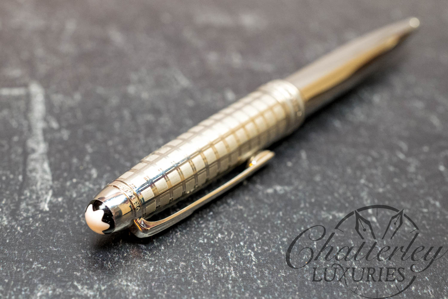 Montblanc Solitaire Stainless Steel Laser Engraved Pencil