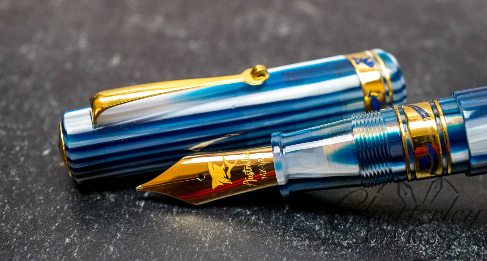 Armando Simoni Club Oversized Bologna Extra Australian Series Sydney Fountain Pen