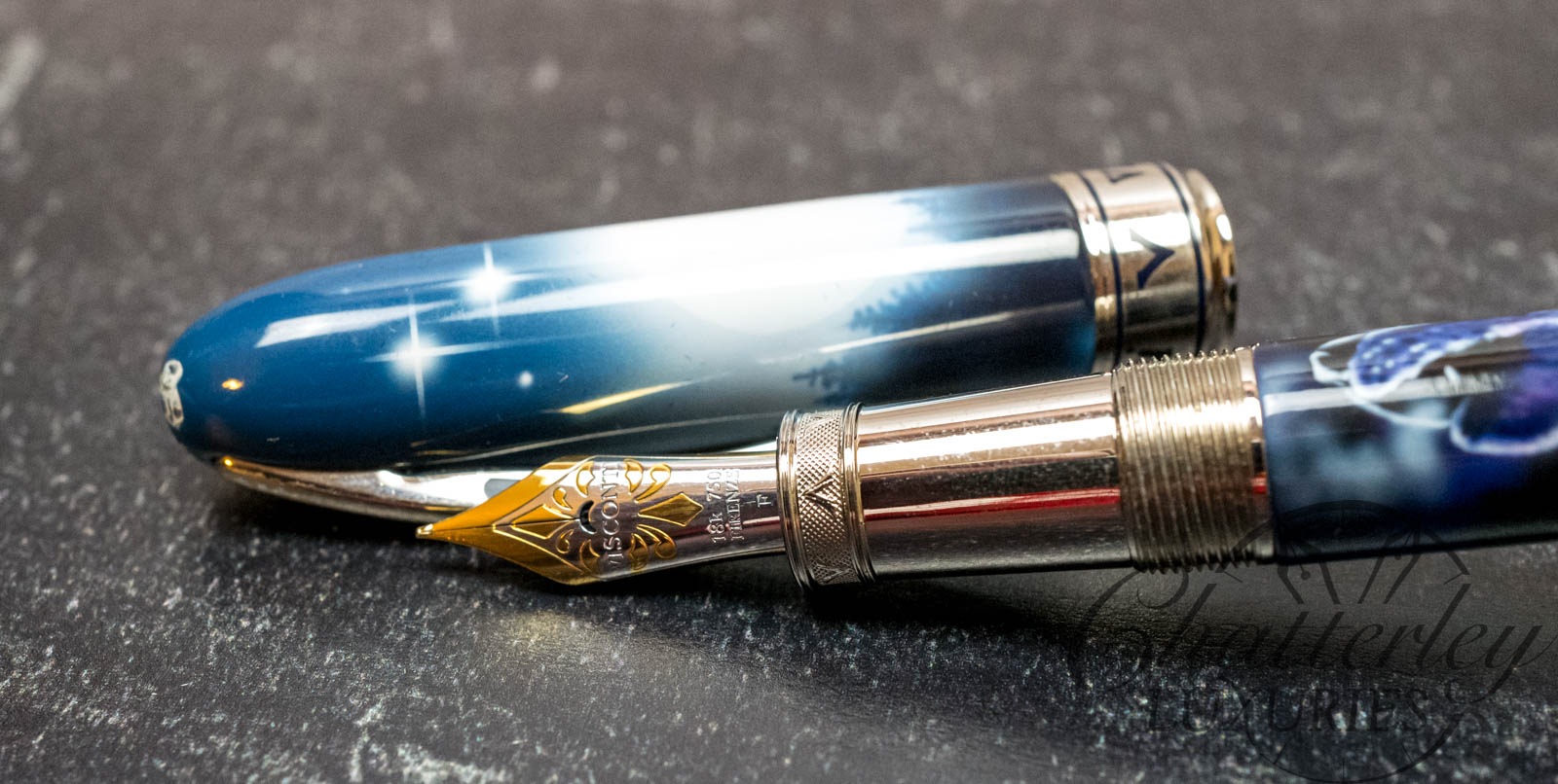 Visconti Mazzi Full Moon Howl Limited Edition Fountain Pen