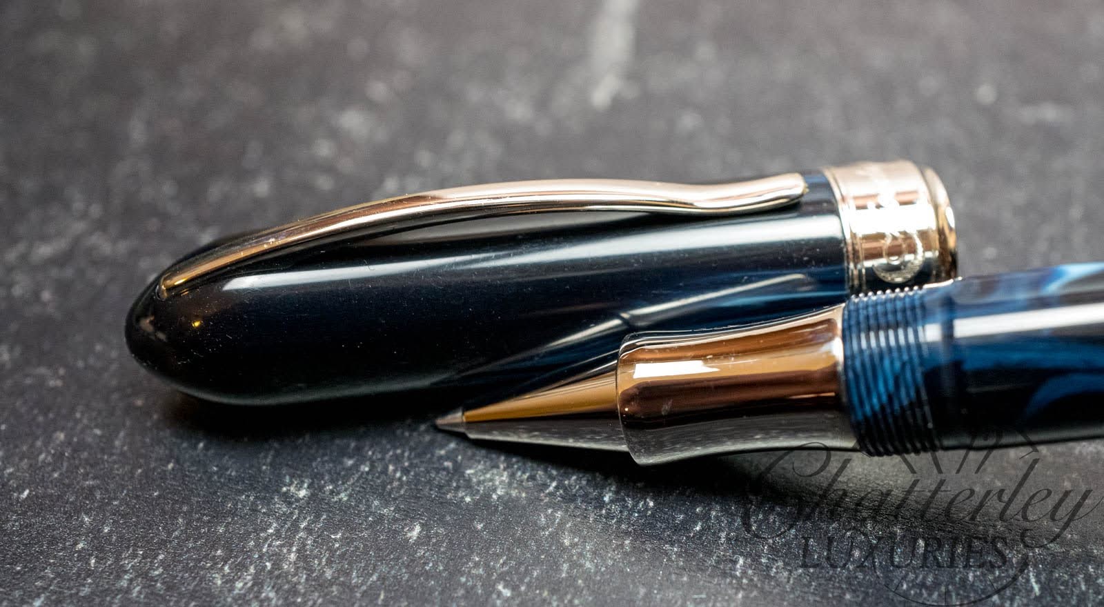 Visconti Moonlight Blue Typhoon Limited Edition Rollerball