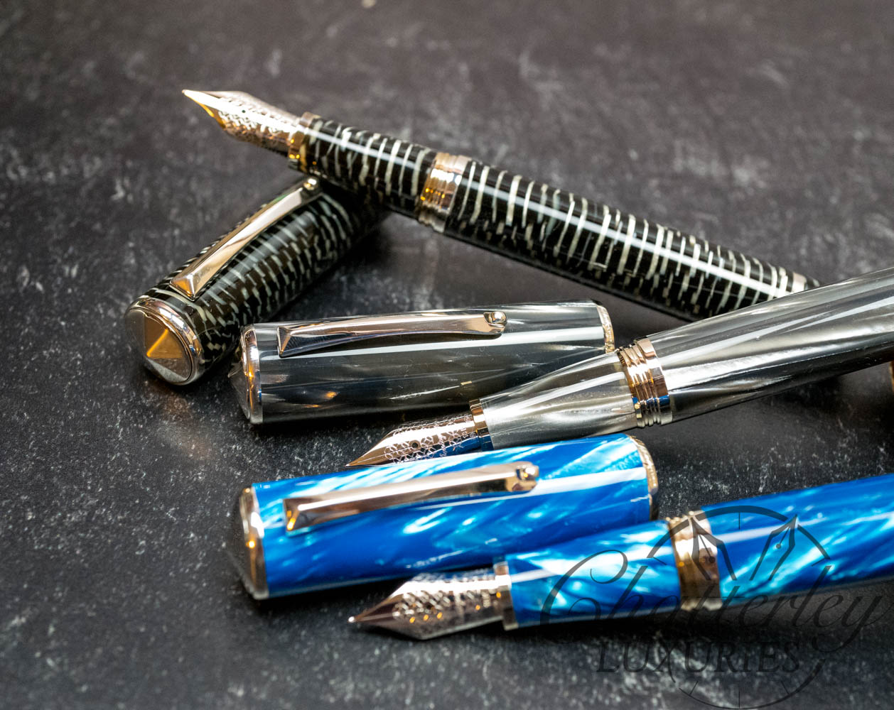 Montegrappa Celluloid Masters Arte Limited Edition Fountain Pen Collection