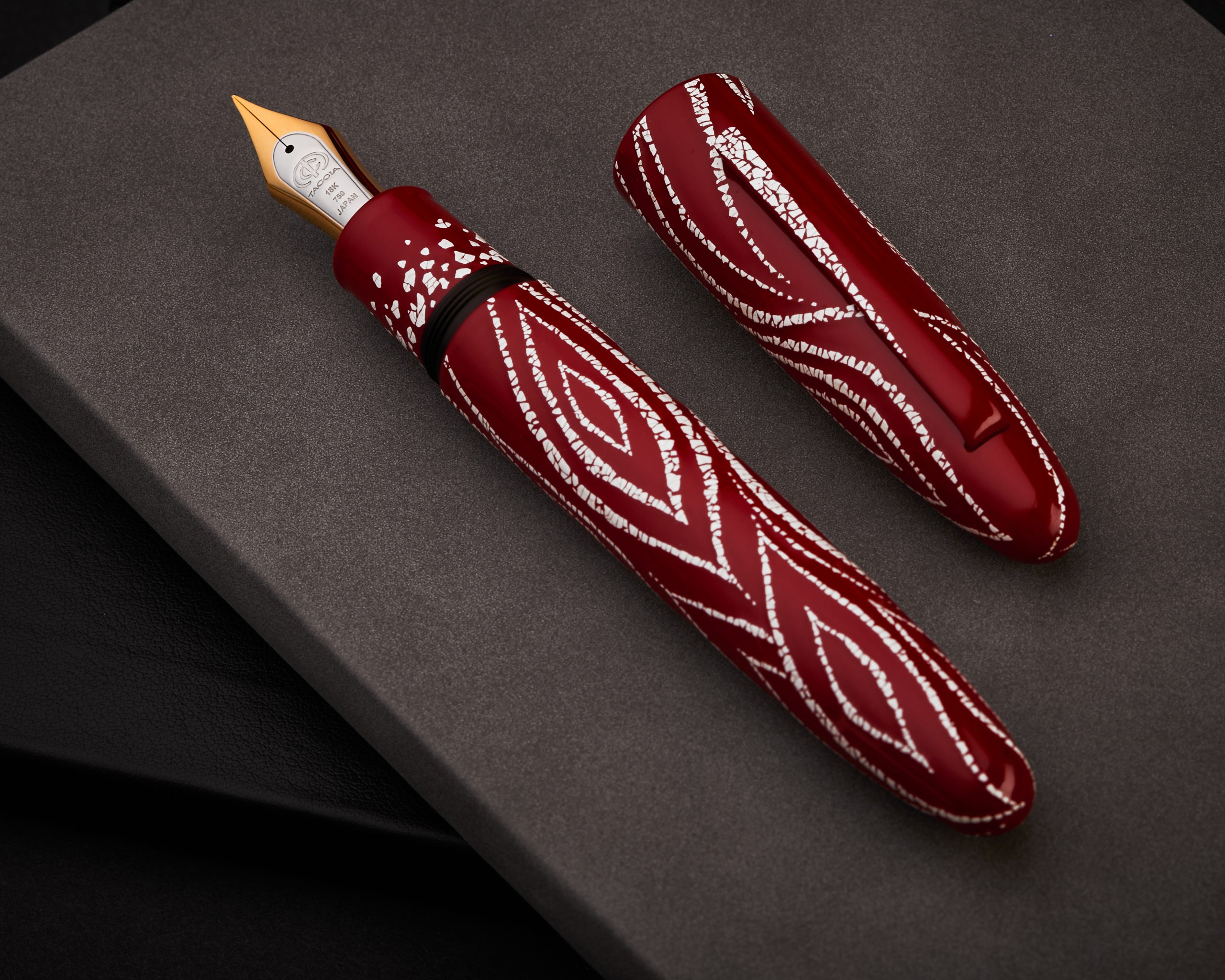 Taccia Limited Edition Miyabi Empress King Of Pen Fossils in the Sky Rosewood Fountain Pen