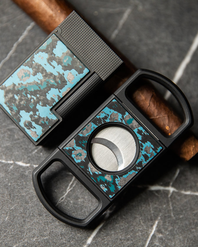S.T. Dupont Carbon Glacial Cave Lighter Line 2