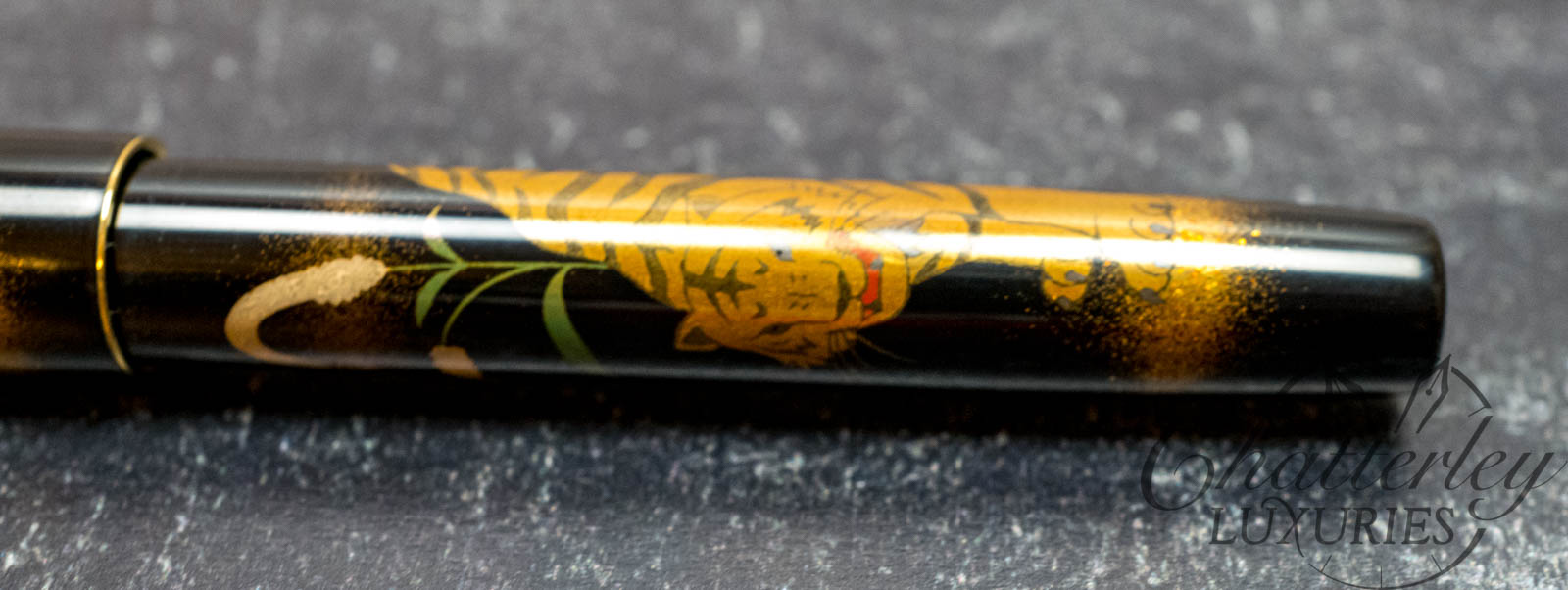 Namiki Yukari Chinkin Zodiac Tiger Fountain Pen