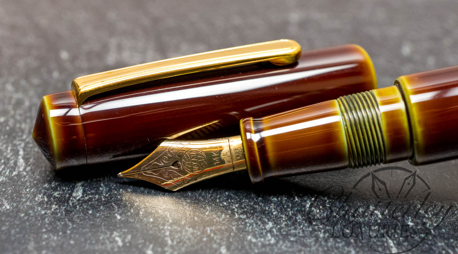 Nakaya Piccolo Writer Heki-tamenuri Fountain Pen