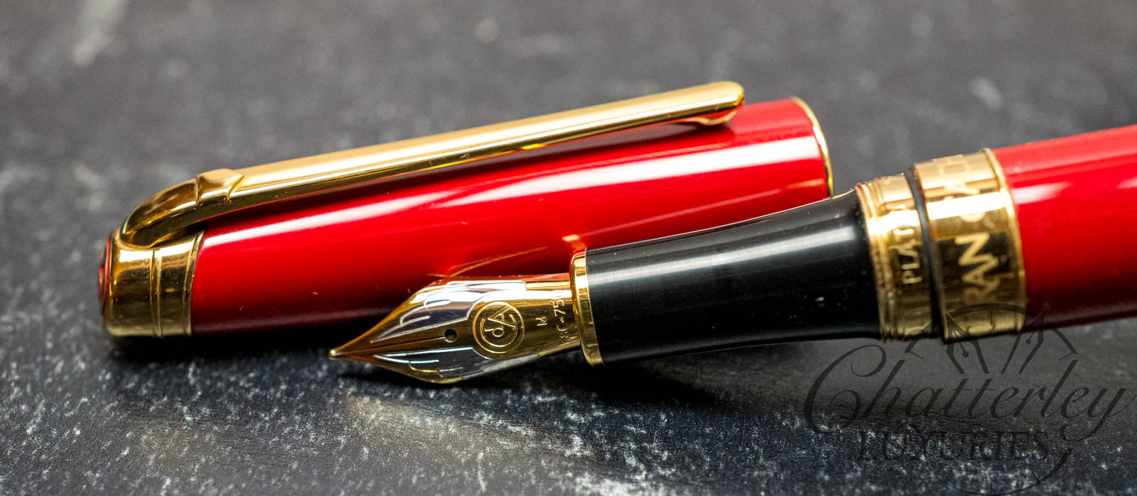 Caran D'ache Leman Burgundy Fountain Pen