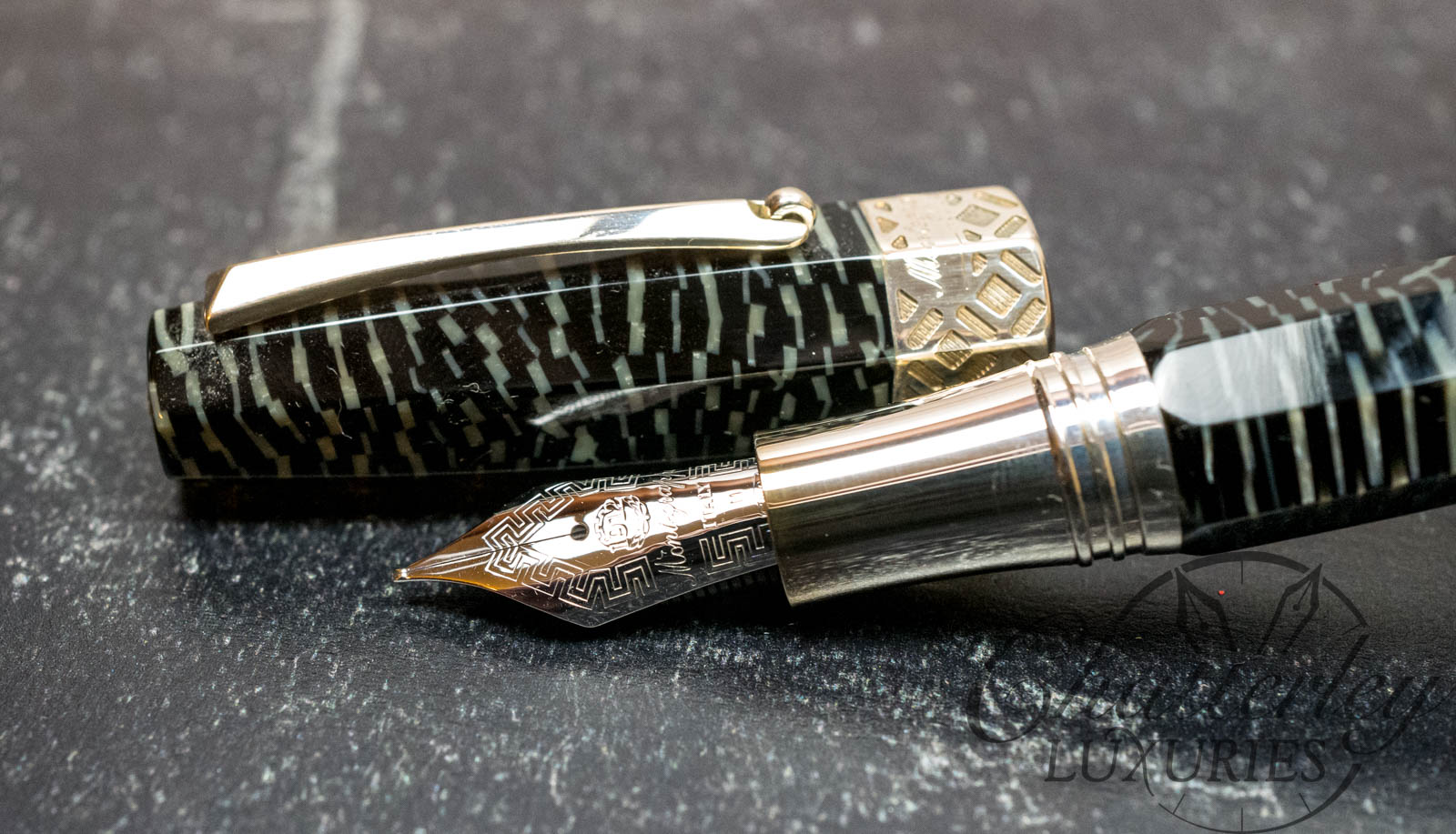 Montegrappa Extra Otto Zebra Limited Edition Fountain Pen