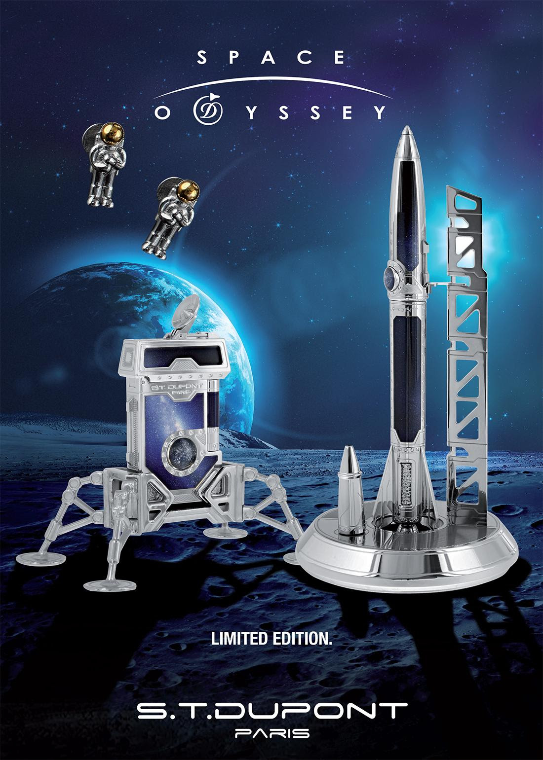 S.T. Dupont Space Odyssey Collectors Set