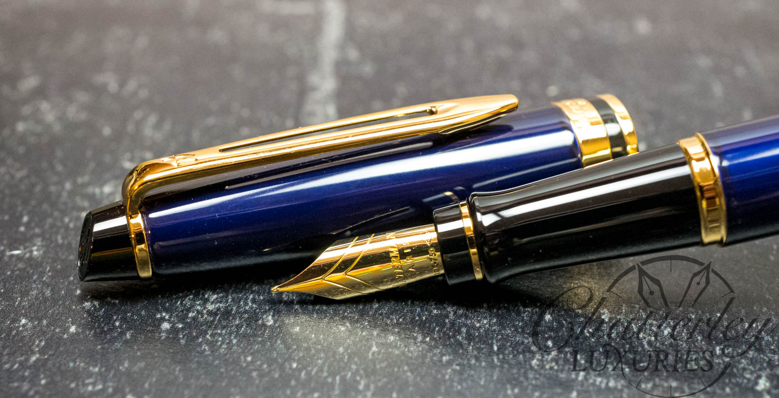 Waterman Expert Prussian Blue Fountain Pen