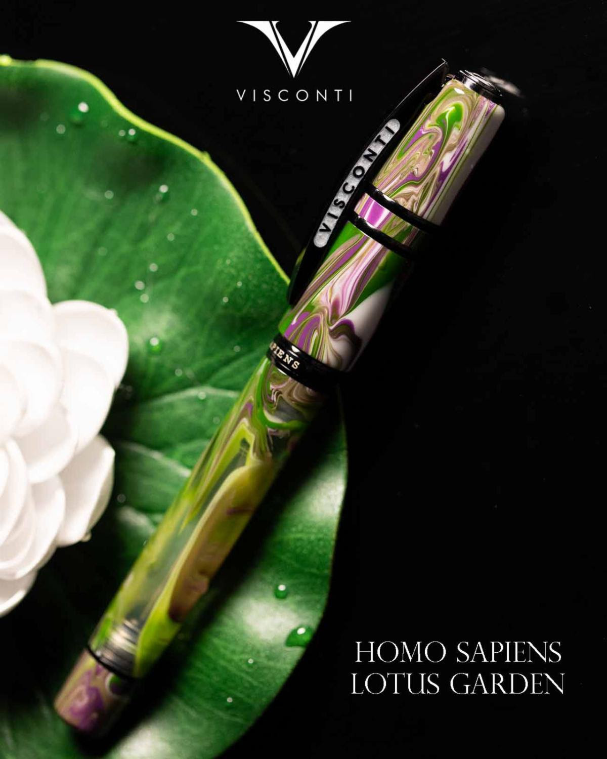 Visconti Homo Sapiens Lotus Garden Limited Edition Fountain Pen