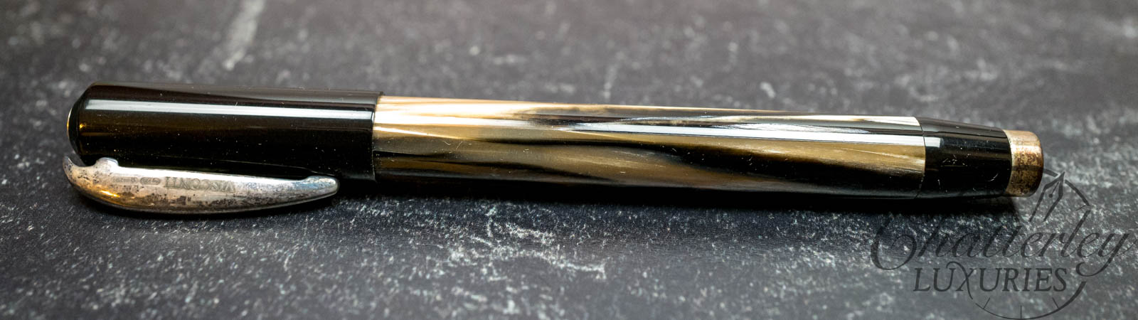 Visconti Rinascimento Striated Celluloid Rollerball