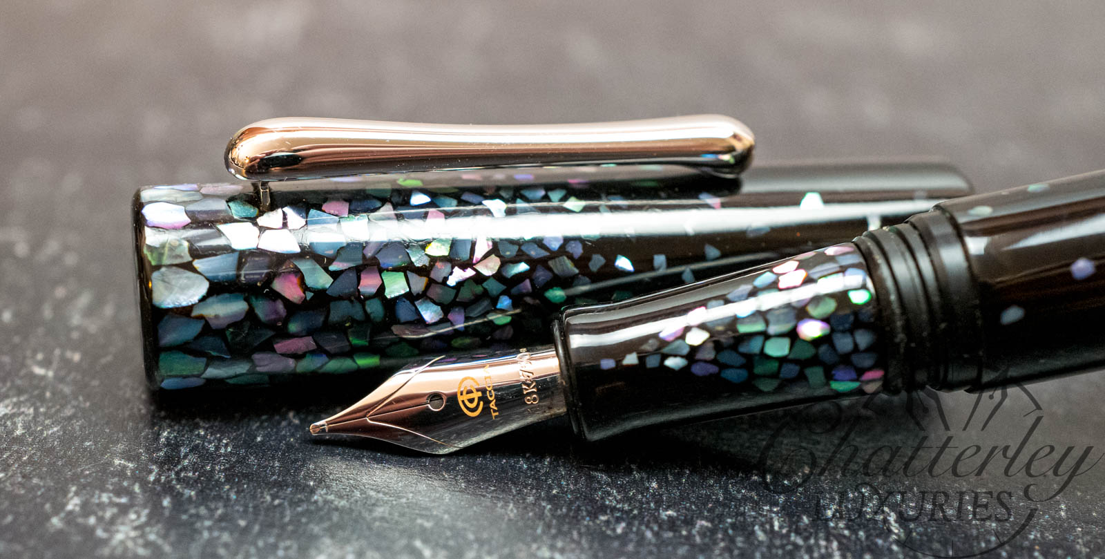 Taccia Limited Edition Reserve Winter's Crystals Raden Fountain Pen