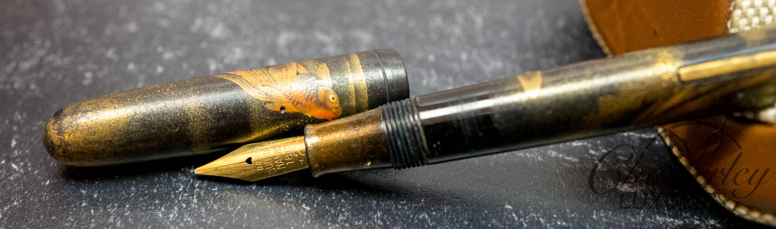 Vintage Dunhill Namiki Maki-e Goldfish Fountain Pen